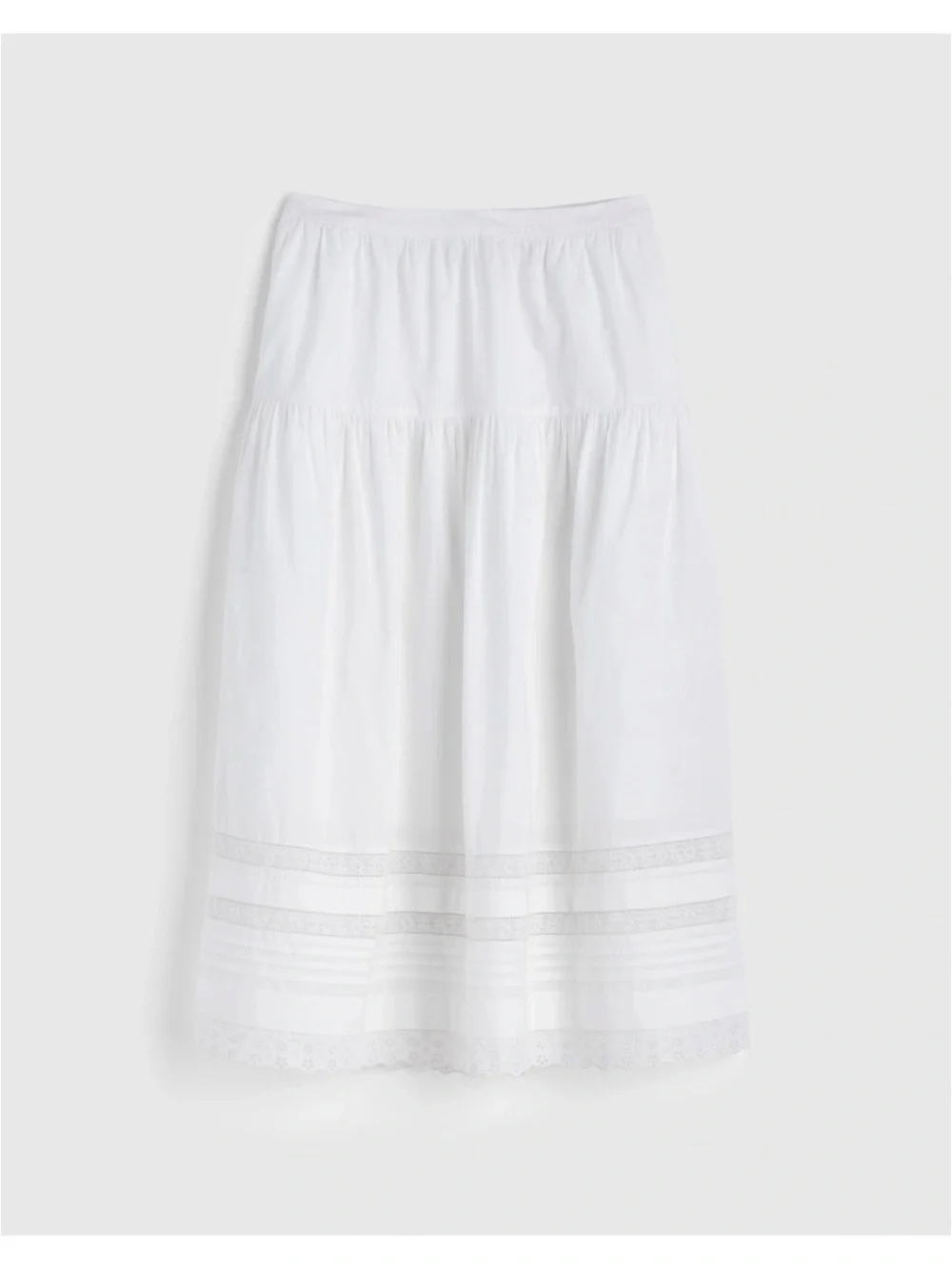 Madewell Pintucked Midi Skirt - Picture 6 of 9